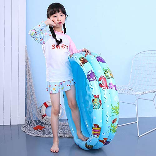 Soul hill Ronda de Juego Inflable de la Piscina de Agua for la Piscina del bebé bañar a los niños de la Bola de Verano zcaqtajro (Color : Pink)