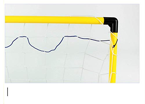 SOWOFA Juego de Deportes para niños Meta de Hockey Meta de fútbol Palo de Hockey de plástico Fútbol de plástico 2 en 1 Artículos Deportivos Ayuda de enseñanza Juego Interactivo Entre Padres e Hijos