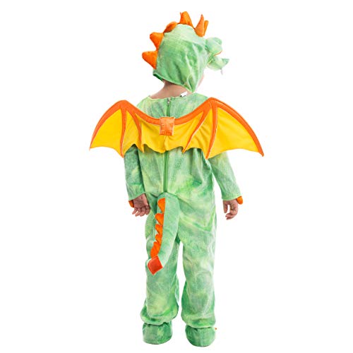 Spooktacular Creations Baby Dragon Costume Infant Deluxe Set with Toys for Kids Role Play (Small ( 5 – 7 yrs))