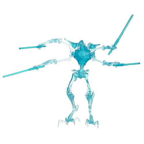 Star Wars The Clone Wars Holographic General Grievous figure
