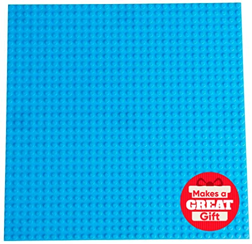 Strictly Briks - 24 Bases clásicas para Construir - para Hacer Torres, mesas y Mucho más - 100 % Compatible con Todas Las Grandes Marcas - 24 Colores - 25,4 x 25,4 cm