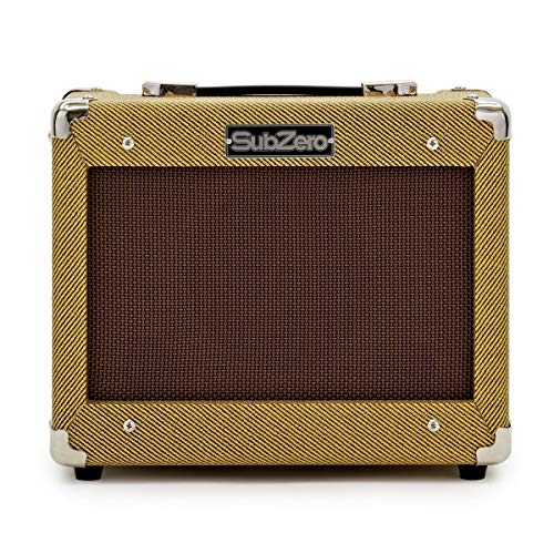 SubZero V15B Amplificador de Bajo de Práctica Vintage de 15 W