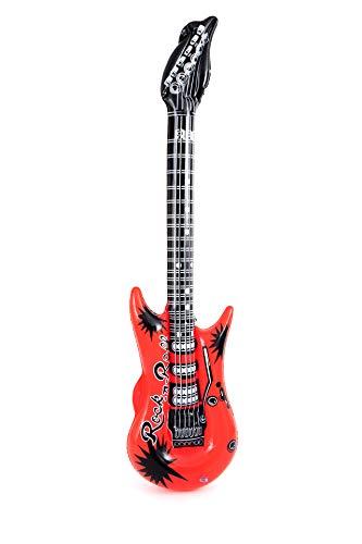 Sunmondo ts-ideen - Juego de 6 guitarras hinchables (100 cm)