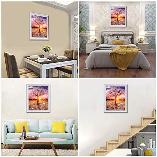 SUPCHON Pintar por Numeros Adultos Niños, Pintura por Números con Pinceles y Pinturas Decoraciones, Lienzos para Pintar Sin Marco, 40 x 50 cm
