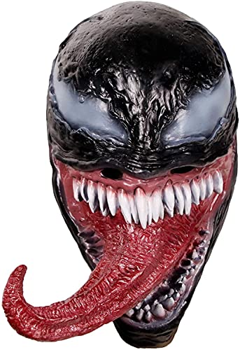 supremask Disfraz de héroe, Novedad Disfraz de Halloween Disfraz Espeluznante para residentes Disfraz de Monstruo Malvado (Lengua Larga)