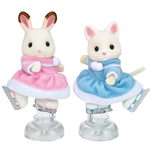 Sylvanian Families- Amigas patinadoras sobre hielo (Epoch para Imaginar 5258) , color/modelo surtido
