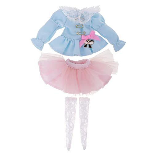 T TOOYFUL Adorable Ropa de Muñeca, Trajes, Medias de para Muñecas Takara Blythe 1/6 - a