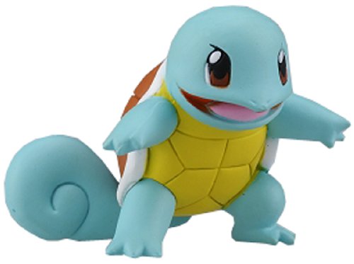 TAKARA TOMY Takaratomy Official Pokemon X and Y MC-004 ~ 1.5" Squirtle/Zenigame Action Figure