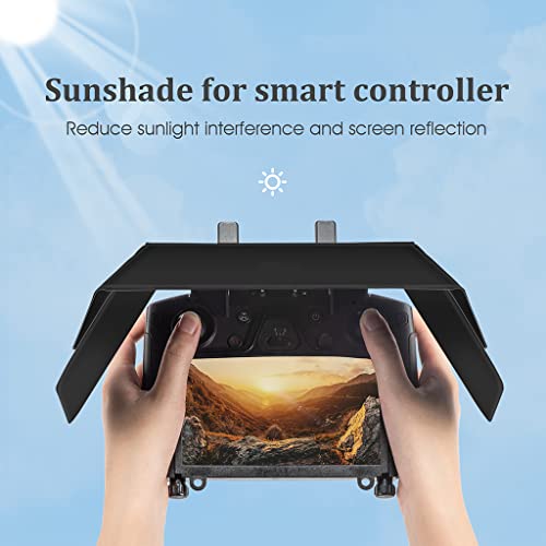 Tangpingsi Parasol compatible con Mavic 2/Mavic Air 2/DJI-Air 2S/DJI-Mini 2 Drone Mando a distancia Profesional Accesorios Cubierta de Monitor para Portátil Ultrawide Plegable Parasol