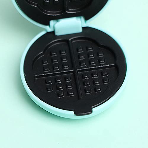 TAOJIN Mini casa de muñecas de Entretenimiento de 7 Piezas, Juguetes Bonitos artesanales, Modelo de máquina de gofres de Pan