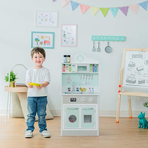 Teamson Kids - Pastel Little Chef Juego de Madera de Cocina para niños pequeños (1 Pieza) TD-12385M