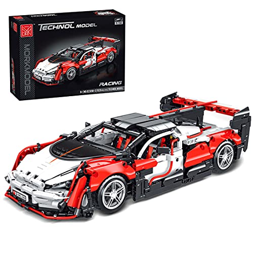 Technic Racing Sports Car McLaren Senna, MBKE 1529 piezas 1:14 Scale Super Racing Car Building Kit para McLaren Senna GTR, bloques de construcción compatibles con Lego Technic