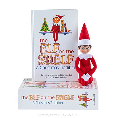 The Elf on the Shelf - a Christmas Tradition, niño de ojos azules