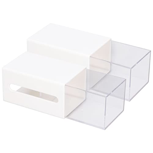 Tnfeeon Estuche Organizador Adhesivo Organizadores de Cajones de Almacenamiento Maquillajes Estuche de Lápices Colgante Autoadhesivo para Dormitorio Oficina Baño