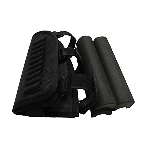 Tourbon Nylón Culata Rifle Shell Derecho Mano 10 Balas Rifle
