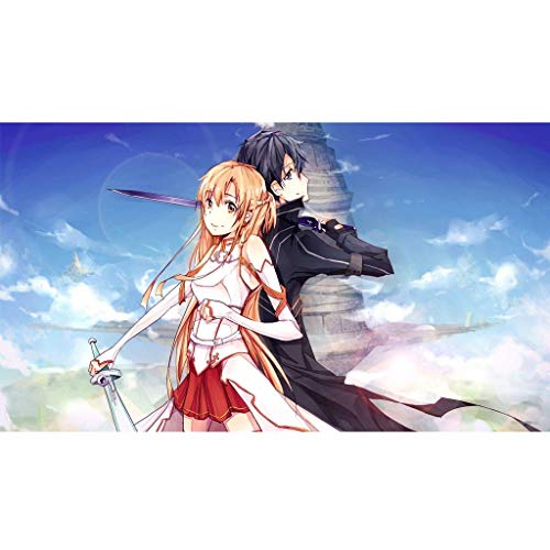 Toy Factory Puzzle, Sword Art Online 300/500/1000 Pieza for Juguetes for niños Regalo de cumpleaños Pegatinas Rompecabezas PMM Puzzle (Color : A, Size : 1000PC)