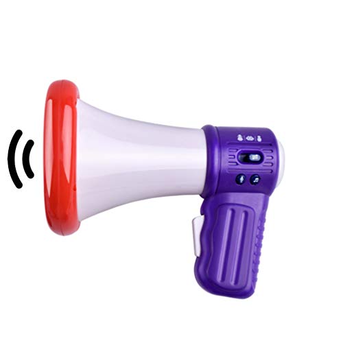 TOYANDONA Altavoz de Juguete de Altavoz de Juguete Multi- Funcional Labios Rojos Forma de Megáfono Grabación de Mano de Mano Broma Juguete