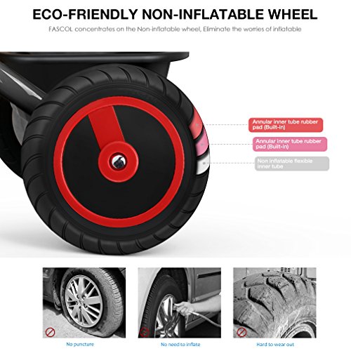 Triciclos Bebes, Fascol 7 en 1 Triciclo Evolutivo con Ruedas de Gomas para Bebe de 12 Meses a 5 Años, Rojo