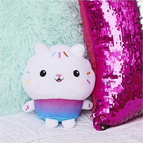 Ty Gabby Dollhouse Cakey Cat Peluches De Peluche De Gabbys Dollhouse Felpa Cake Cat, Suave Animación De Dibujos Animados Almohada De Peluche Regalos para Niños Y Niñas