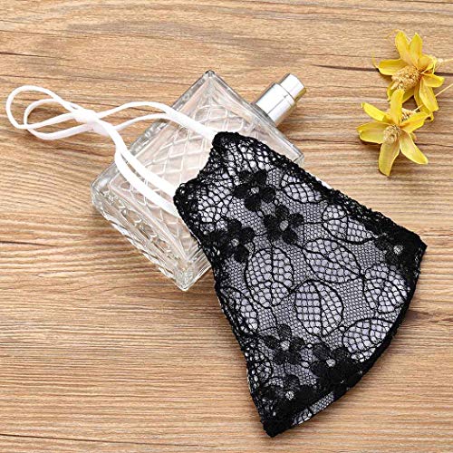 Unicra - Mascarillas faciales de boda para novia, con purpurina, para la boca, también adecuada para fiestas y como accesorio de disfraz para mujeres y niñas