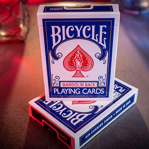 U.S.P.C.C. GT Speedreader Marked Deck Standard Version (Bicycle 809 Mandolin Blue) Plus Online Effect