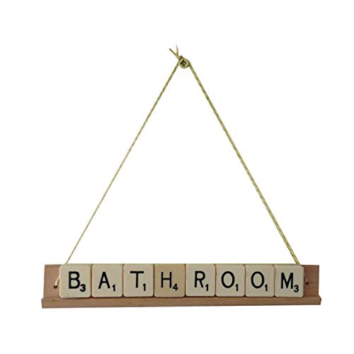 WedDecor - Soporte de Madera para Letras, 36 cm, Pieza de Repuesto, bandejas de Alfabeto de Madera para Juegos de Mesa de ortografía de Palabras, proyectos de Manualidades, Madera, 3