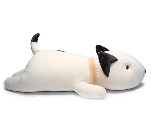WEIWEIDA Bull Terrier Dog Big Hugging Pillow Peluche Suave Peluches 30cm
