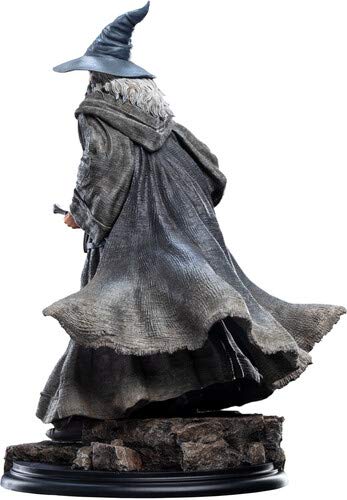 Weta Collectibles Figura Estatua del Señor de los Anillos 1/6 Gandalf el Peregrino Gris (Serie Clásico) 36 cm, Unisex, Multicolor, 24 x 36 x 24 cm