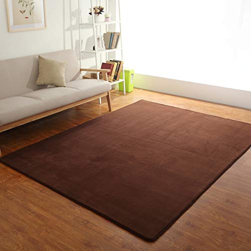 WZJ-CARPET Estilo nórdico Color sólido Súper Suave Hogar Sala de Estar Alfombra de Dormitorio, Sala de Entretenimiento for niños Alfombrilla (Color : J, tamaño : 80x200cm)