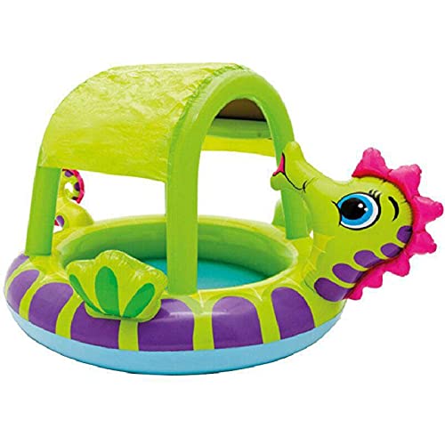 XIAOXIA Piscina inflable infantil Infantil Piscina Infantil Caballito de mar Cubierta de la piscina