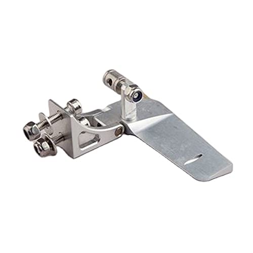 XUSUYUNCHUANG Modelo de Barco CNC Aleación de Aluminio Succión de Agua dirección Longitud del timón 52mm para 30-40 cm Mini RC Barco eléctrico Bricolaje Accesorios Accesorios de Barcos