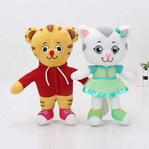 yitao Peluches 20cm Daniel Tiger's Neighborhood Mini Animales De Peluche Daniel Tiger Muñeco De Peluche De Juguete Juguetes Blandos para Niños