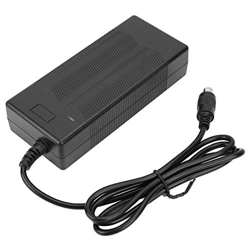 Yosoo Health Gear Cargador de la Vespa eléctrica de 42V 2A, Cargador de batería del Adaptador de Corriente para la Vespa eléctrica(Enchufe de la UE 220 V)