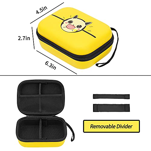 Yosuny - Estuche para Tarjetas Compatible con Tarjetas de Intercambio de PK, se Adapta a C.A.H, Gatitos explosivos, Tarjetas contra la Humanidad, （400 Tarjetas Amarillas）