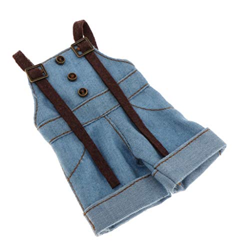 yotijar 1/6 Escala Ropa De Muñeca Pantalones Cortos Ropa para 12 Pulgadas Blythe Hot Toys Doll - Azul Claro