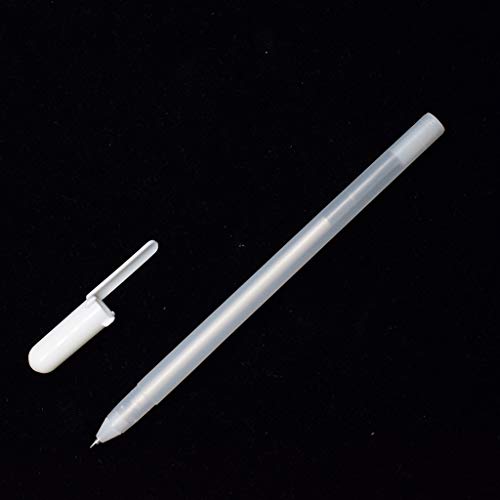 yotijar Rotulador de Tatuaje, Marcador de Piel Blanco Rotulador Ceja Semipermanente Impermeable, para Uso Quirúrgico, Maquillaje, Tattoo, para Principiantes
