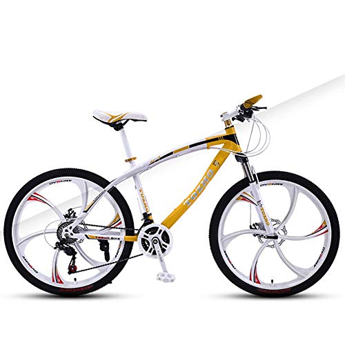 YUCHEN- Bicicleta for niños, bicicleta de montaña, velocidad de freno de doble disco Bicicleta y niñas Bicicleta, 24 pulgadas Jóvenes Ciclismo Adulto Masculino y femenino Variable Velocidad Absorción