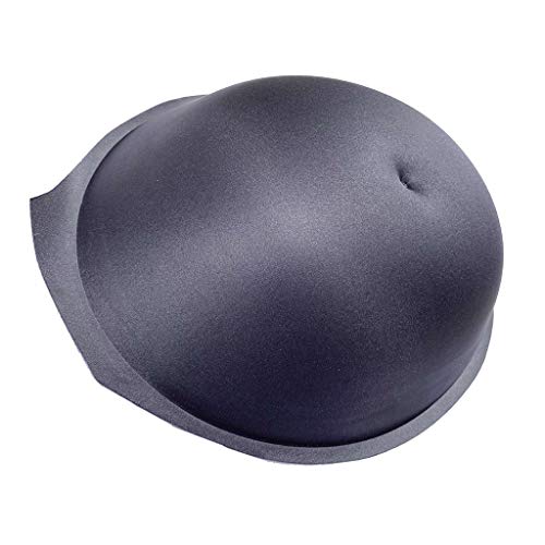 ZAYZ Transpirable Realista Panza Estera de Esponja Vientre de Embarazo Falso para Props Parodia Traje de Cosplay Sin Cinturón (Color : Black, Size : 1-5 Months)