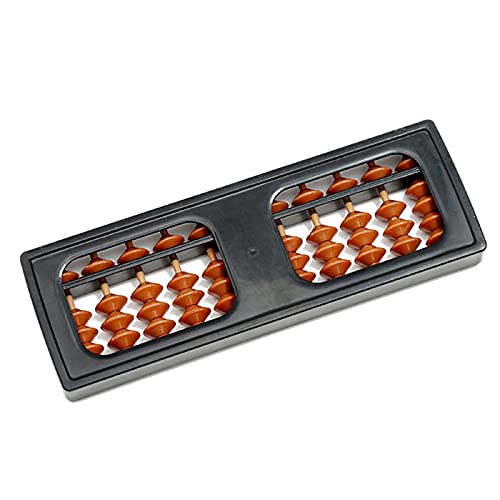 ZDAMN Ábacos Abacus Juguete 11 dígitos niño Escuela Aprendizaje matemático Juguete aritmético ábaco Juguetes educativos para niños Herramienta Educativa Escolar (Color : Black, Size : One Size)