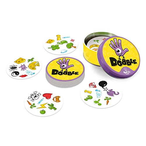 Zygomatic Dobble Classic Blister Eco - Juego de Cartas en Multilenguaje (Incluye Español), (DOBB04ESPT)