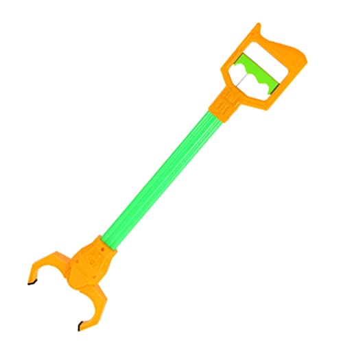 ZZALLL Juguete de brazo mecánico de 20 pulgadas, juguete de arena de playa, juego de agua al aire libre, caja de arena, herramienta de agarre de piscina para bebés, niños, entrenamiento manual - verde