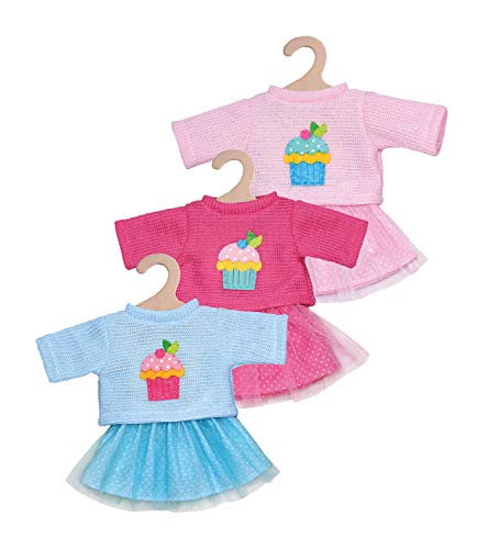 010348 - Falda con jersey, Gr.28-33cm , color/modelo surtido