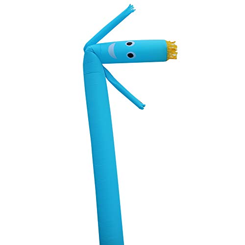 20 pies inflable bailarín títere brazo flailing tubo hombre loco viento ondulado que vuela destaque publicidad cielo aire para 18 pulgadas / 45 cm soplador, no incluye soplador (Cielo azul)