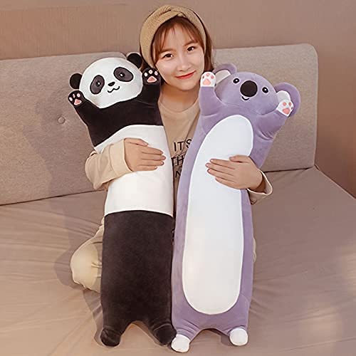 28 pulgadas de largo lindo panda cojín de embarazo, muñeco de peluche muy suave de felpa, juguete regalo para niños para enamorados y novias