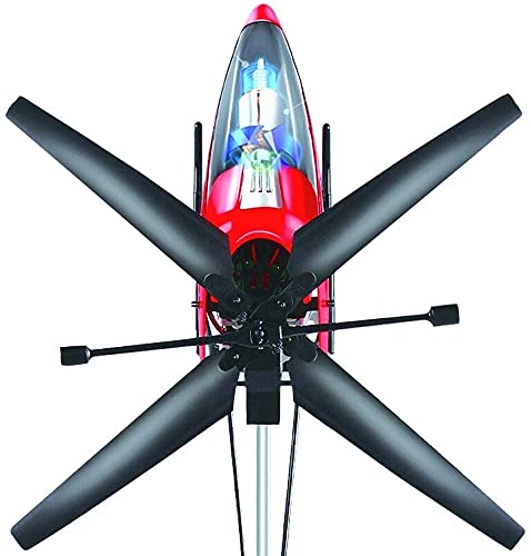 3. 5CH RC Airplane Huge Drone Outdoor Parent- Child Remote Control Alloy Helicopter Charging Electric Suspension Child Boy Resistance to Fall Pressure Aircraft Boys Girls Adults (2 Battery)