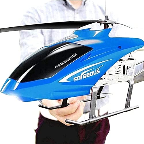 3.5CH Hobbyist Grade RC Helicopter Large 2.4GHz Airplane Model Toys LED Helicopter Wireless Remote Control Aircraft Fall-Resistant Helicopter Gyro Best Xmas Gift for Kids (2 Batteries)
