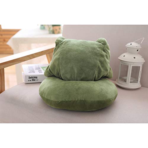 Abaodam Bonito cojín de peluche con capucha de dinosaurio, cojín de viaje relleno, juguete de muñeca para niños y adultos