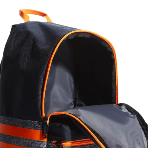 adidas Mochila juvenil Classic 3S - 978479, Mochila juvenil clásica 3S., Talla única, Cebolla/Azul marino/Naranja/Negro
