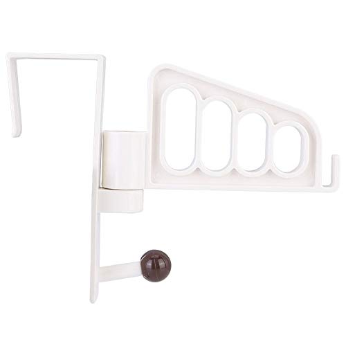 Agatige Percheros sin Perforaciones para Colgar Ropa, Perchas de Pared Plegables para Organizador de Armario