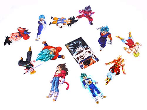 Anime Domain Pegatinas de Dragon Ball, 100 Unidades